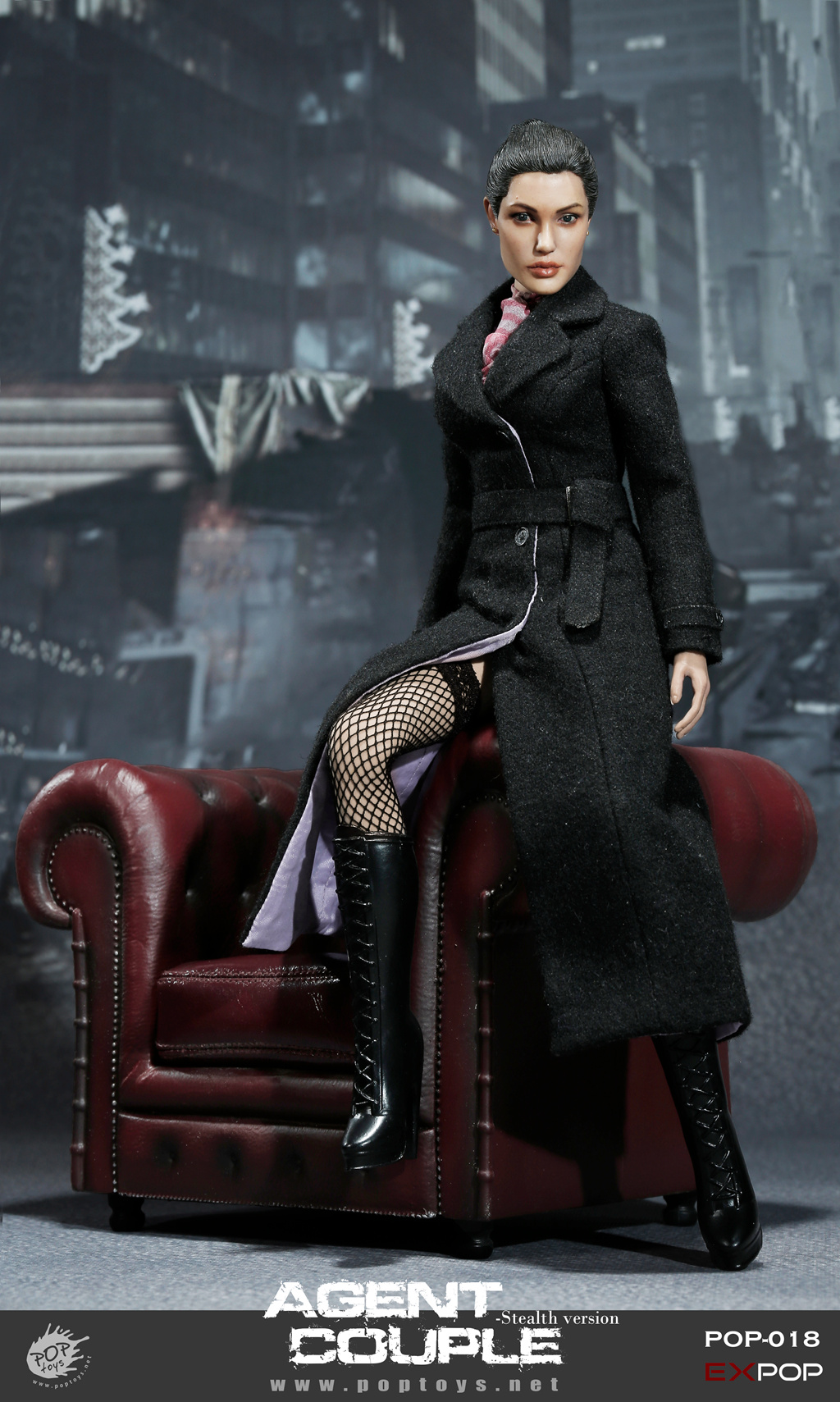 POPTOYS EX018 Agents Couple Series - Mrs. Smith (Stealth Version)
