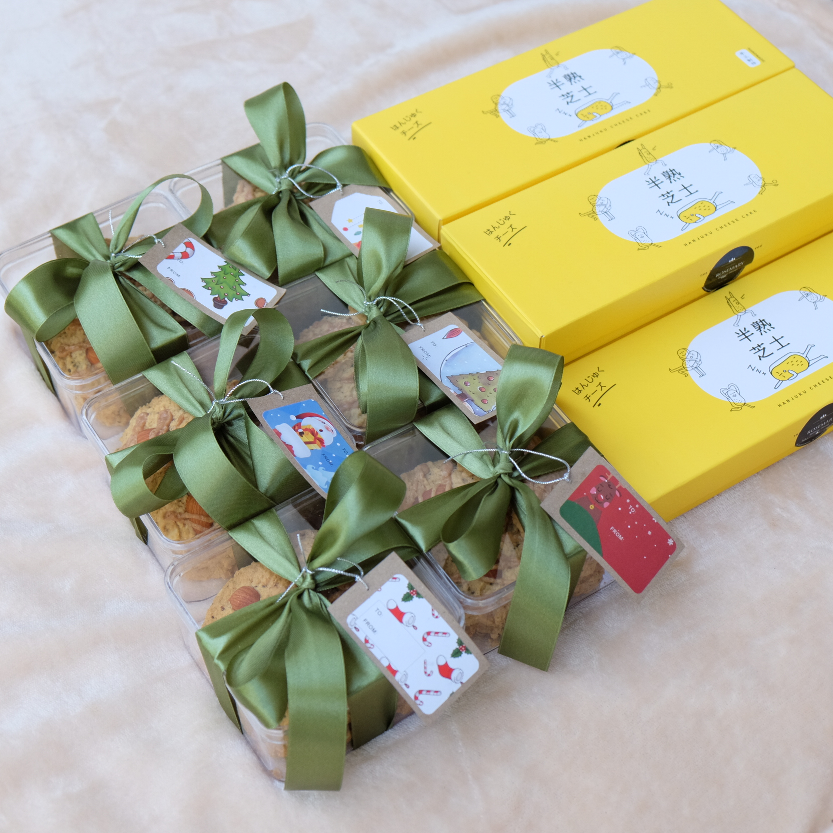 🍪 🌾🌰ALMOND OATMEAL COOKIES 🎅 🎄คุ้กกี้อัลมอนด์ข้าวโอ๊ต - CKH บรรจุกล่องใส #ของขวัญปีใหม่ #คุ้กกี้เพื่อสุขภาพ #แคลรอรี่ต่ำ