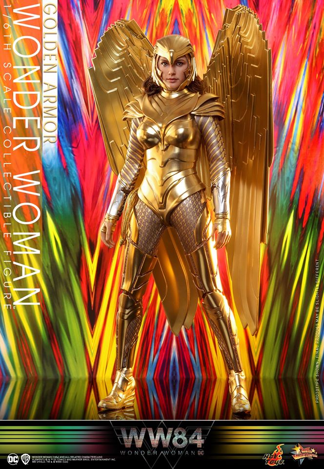 Hot Toys MMS577 1/6 Wonder Woman 1984 - Golden Armor Wonder Woman