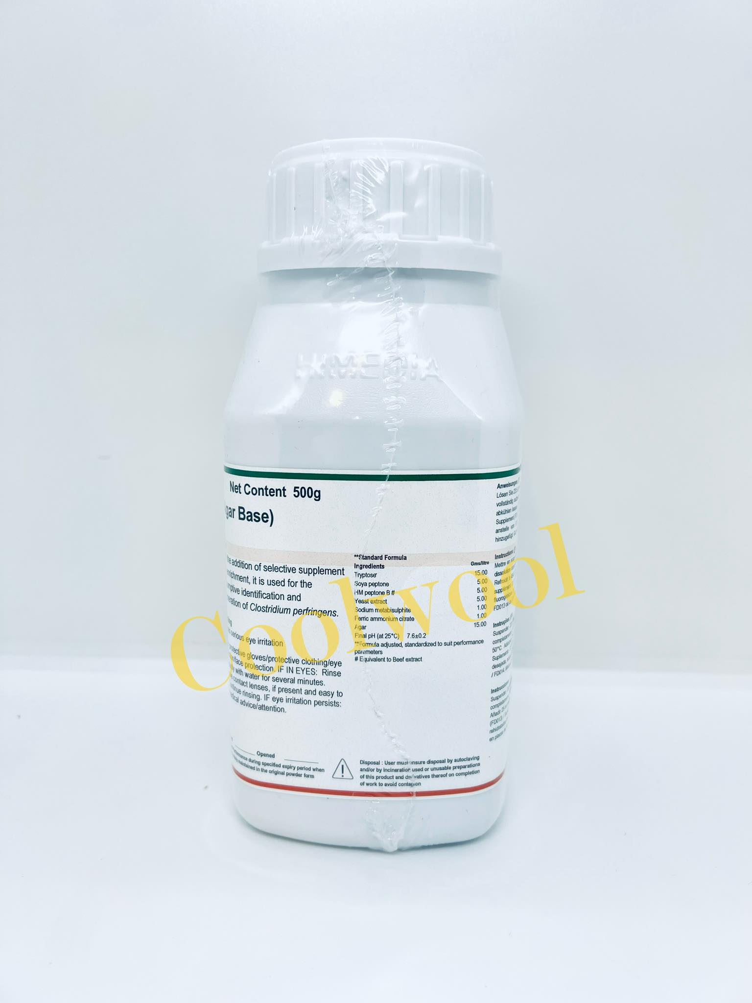 Himedia™PERFRINGENS AGAR BASE (T.S.C./S.F.P. Agar Base), 500 G