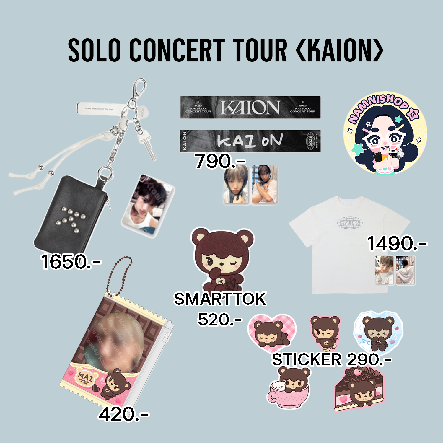 [PRE] [สั่งทางไลน์เท่านั้น‼️] KAI SOLO CONCERT TOUR <KAION>
