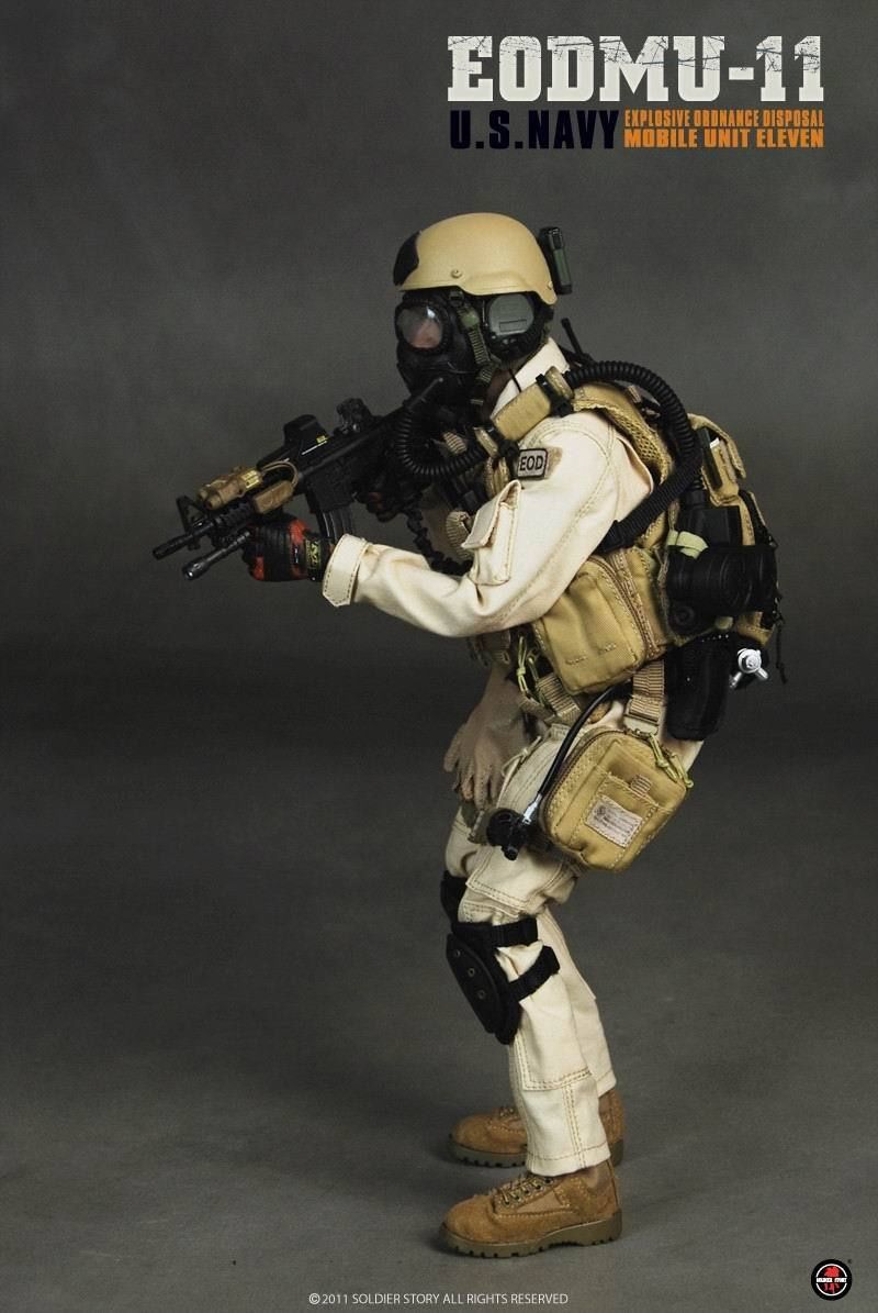 Soldier Story NO.SS055 EODMU-11 U.S.NAVY EXPLOSIVE ORDNANCE DISPOSAL MOBIL UNIT 11