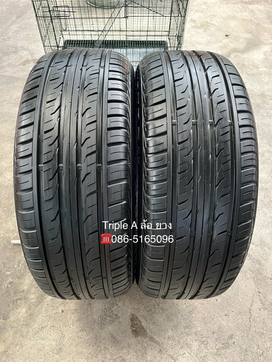 ✨ยางป้ายแดง 2 เส้น(คู่)✨265-50-20 Dunlop♨️ปลายปี 24♨️สวยกริ๊บ💖