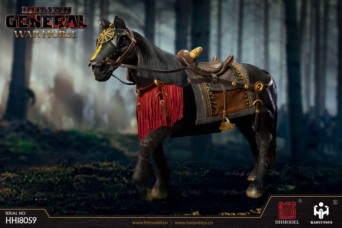 HHMODEL x HAOYUTOYS HH18059 1/6 Imperial Legion - Roman General (War Horse)