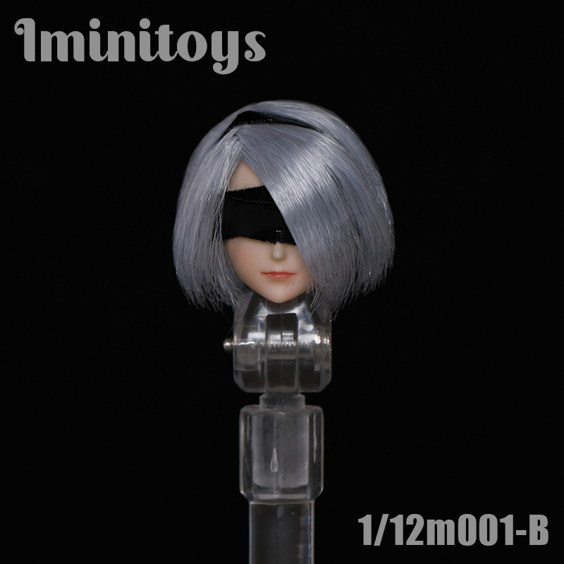 Iminitoys M001 1/12 Female Headsculpt