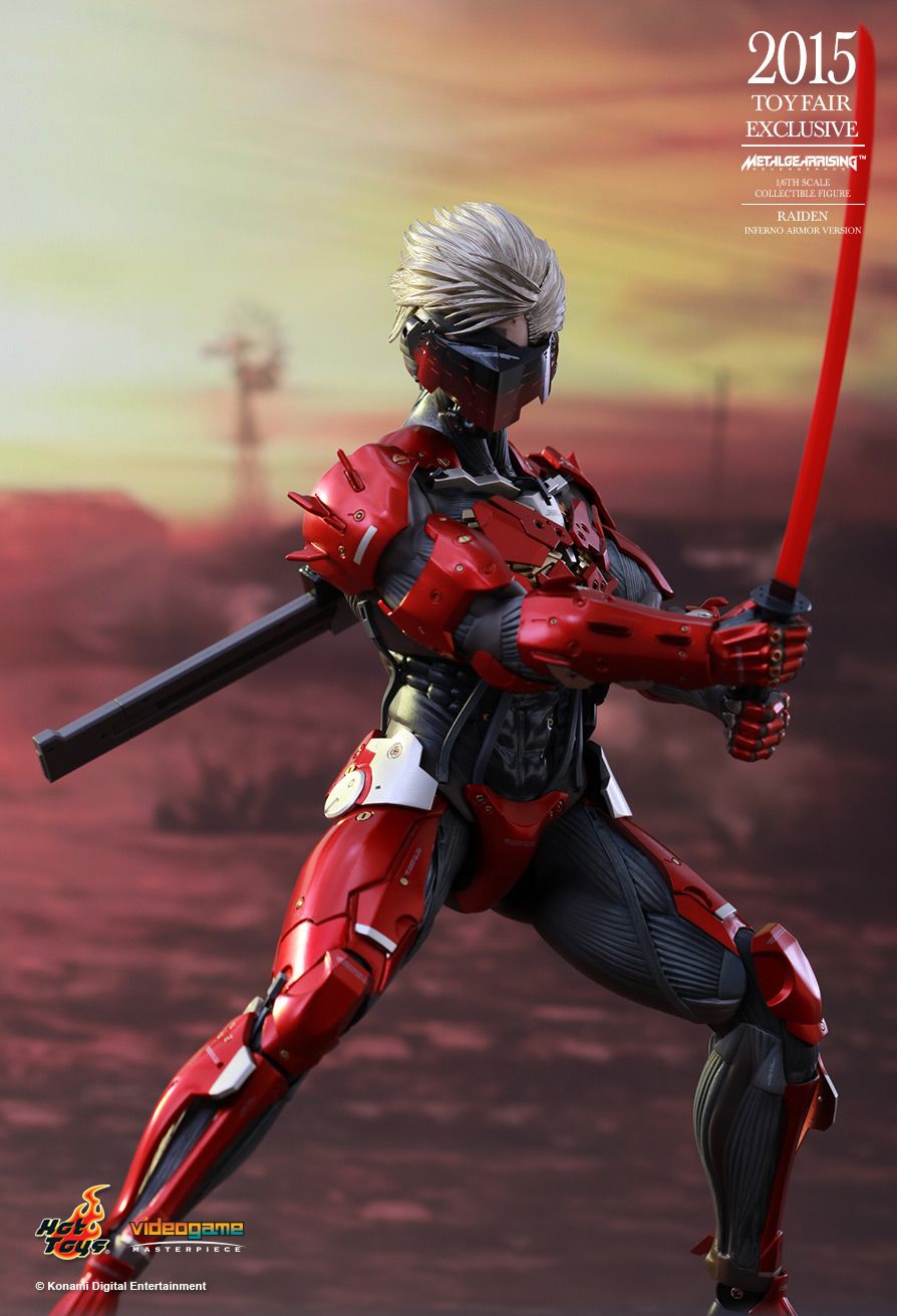 Hot Toys VGM19 METAL GEAR RISING - RAIDEN (IM VER.)