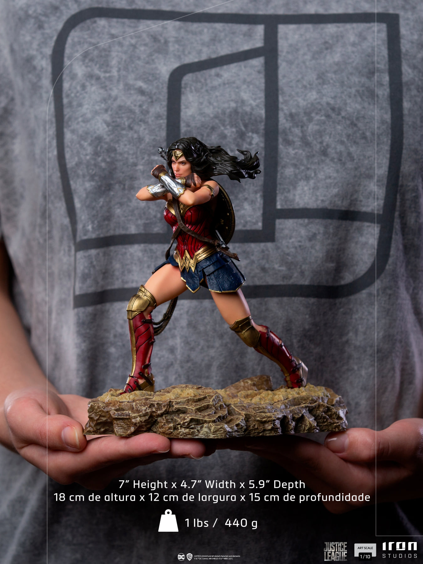 Iron Studios Art Scale 1/10 Zack Snyder's Justice League - Wonder Woman