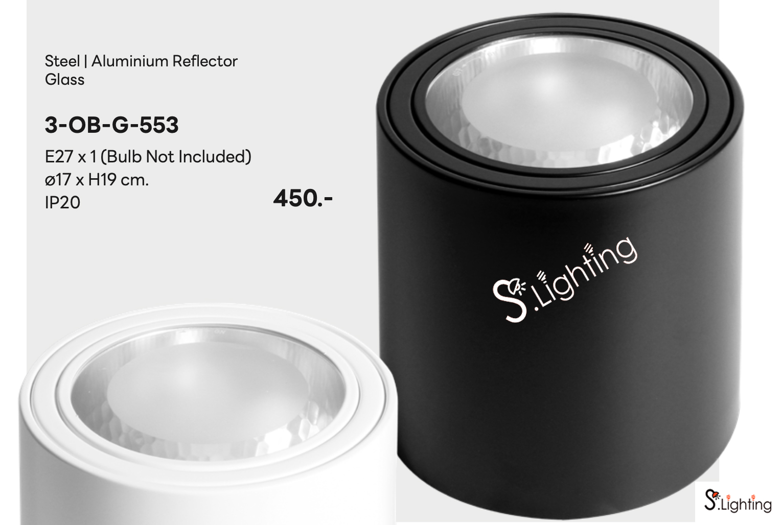 โคมไฟดาวไลท์ติดลอย 3-OB-G-553