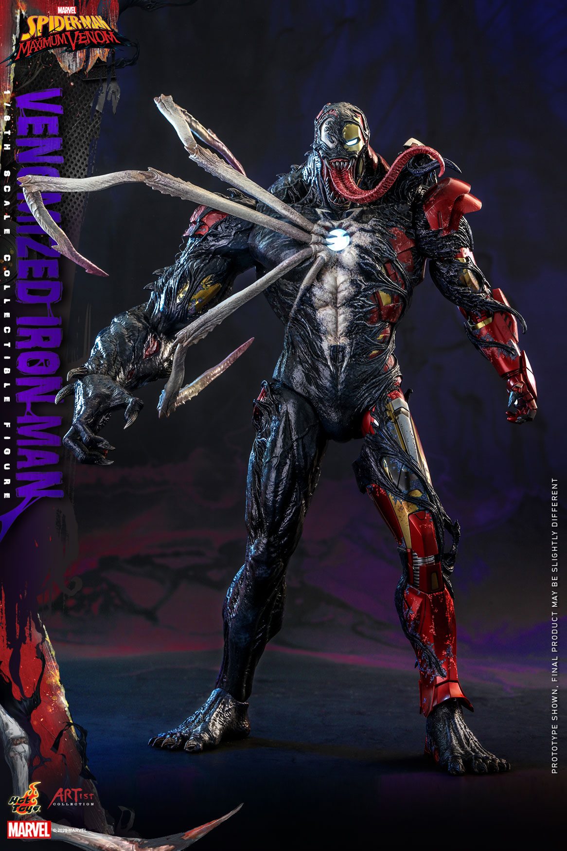 Hot Toys AC04 1/6 Marvel's Spider-Man: Maximum Venom - Venomized Iron Man