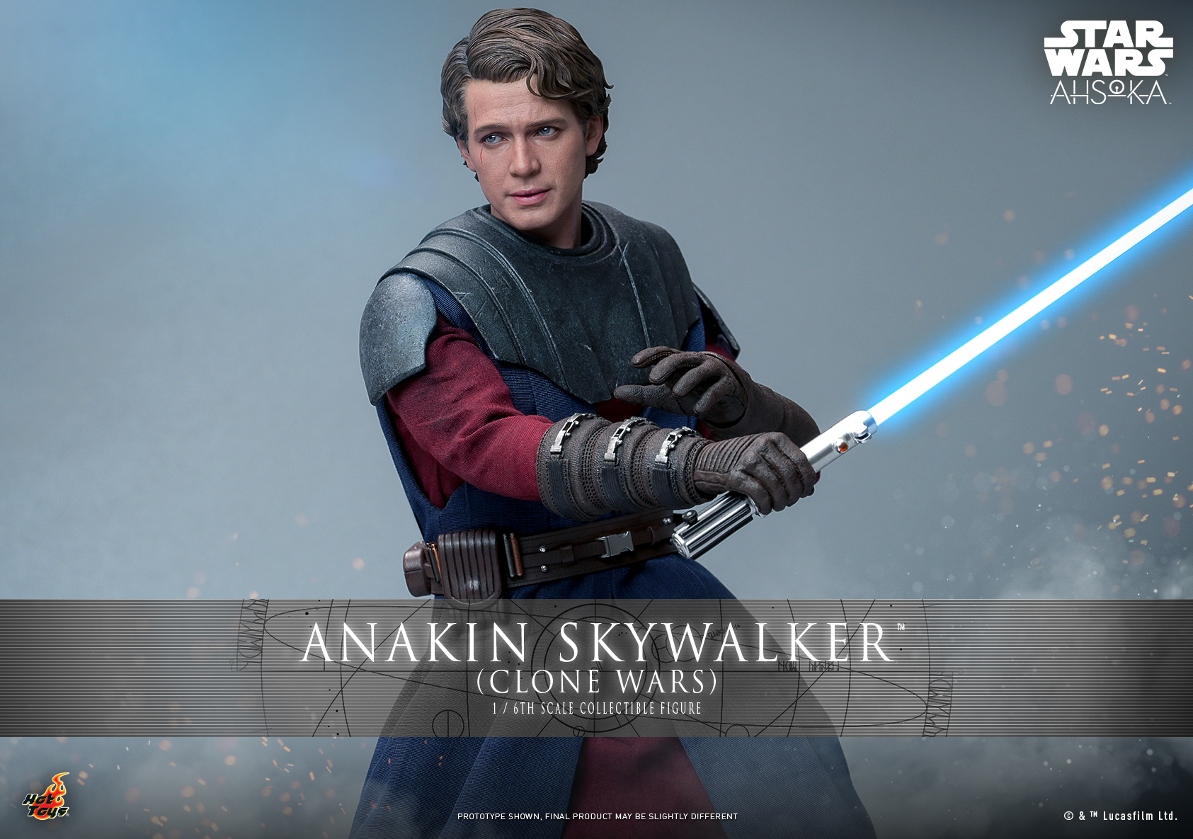 Hot Toys TMS129 Star Wars: Ahsoka™ - Anakin Skywalker™ (Clone Wars)