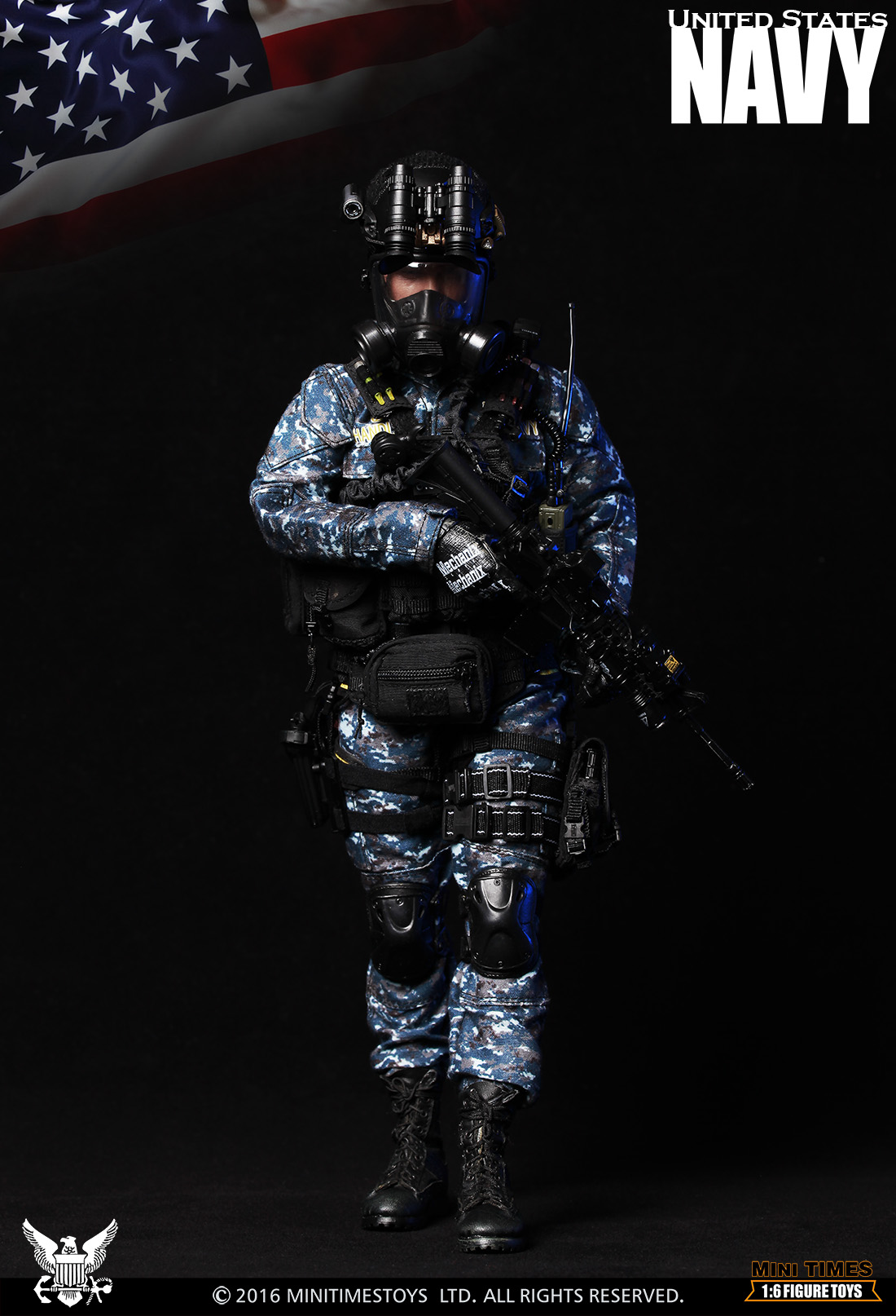 Mini Time M007 United States Navy