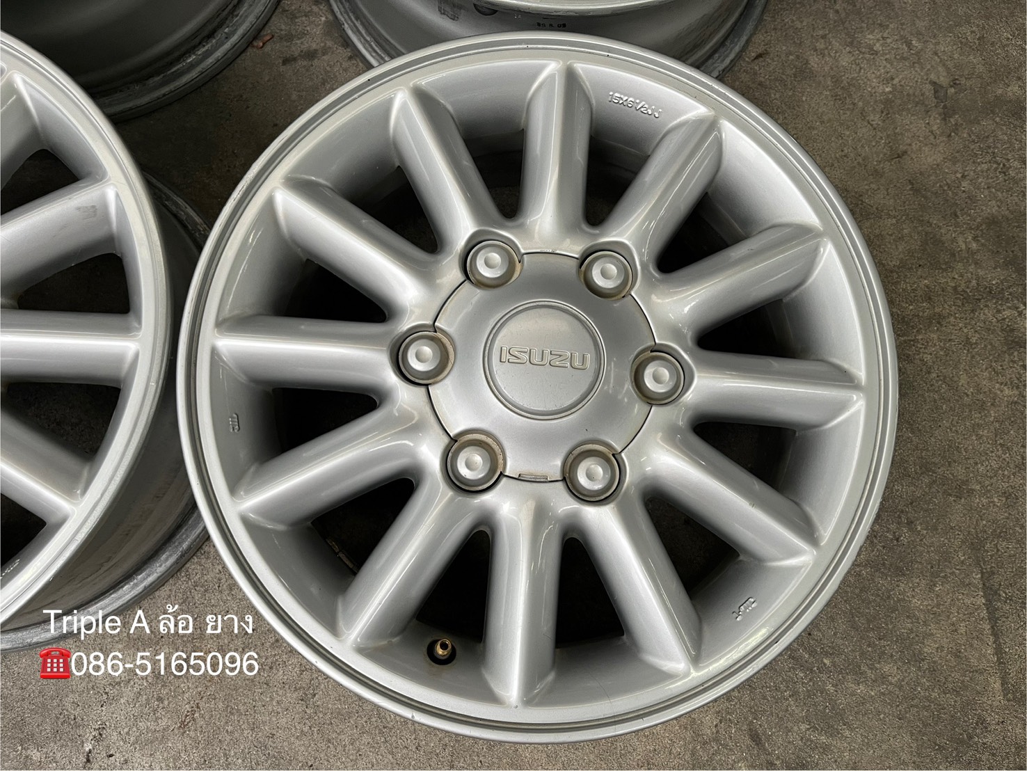✨ล้อแม็ก 6รู139✨ISUZU D-Max ขอบ 15💖