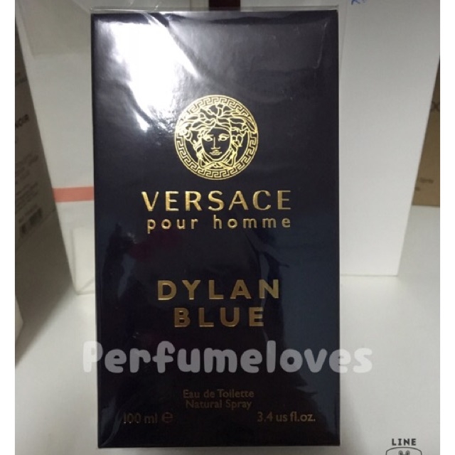 (แท้100%) Versace Dylan blue 100ml กล่องซีล per9