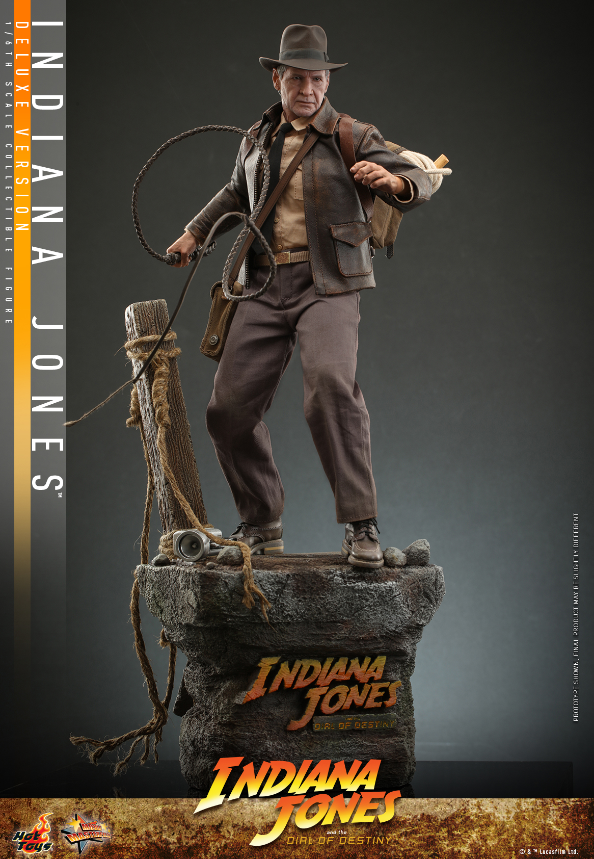 Hot Toys MMS717 1/6 Indiana Jones and the Dial of Destiny - Indiana Jones (Deluxe Version)