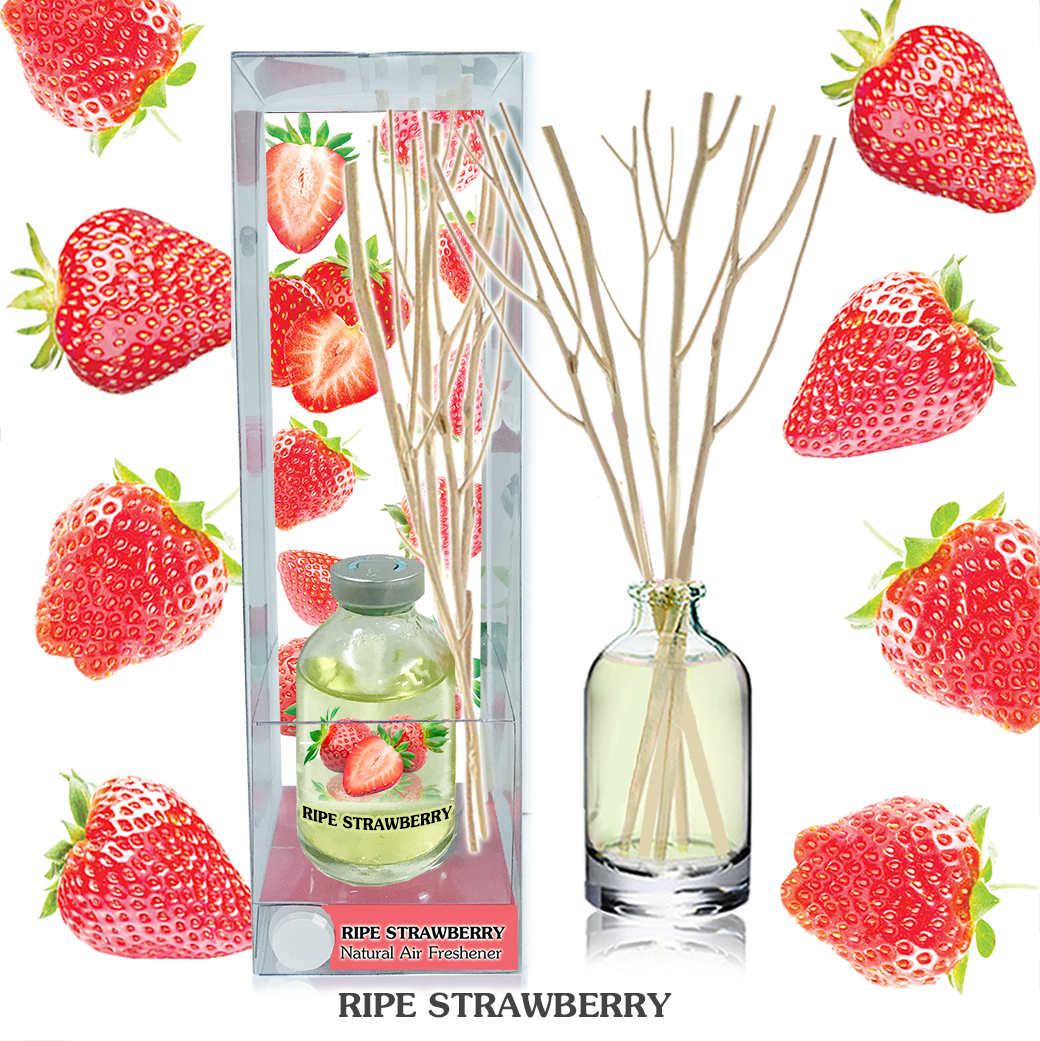 ฟุ้งสบายไม้หอม 40 ml กลิ่น RIPE STRAWBERRY สตรอว์เบอร์รี่