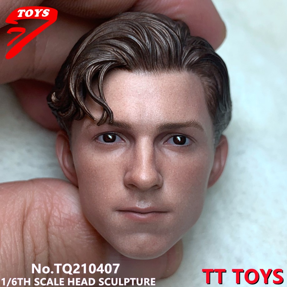 TT TOYS TQ210407 1/6 Spider-Man 2 - Tom Holland Head Sculpture