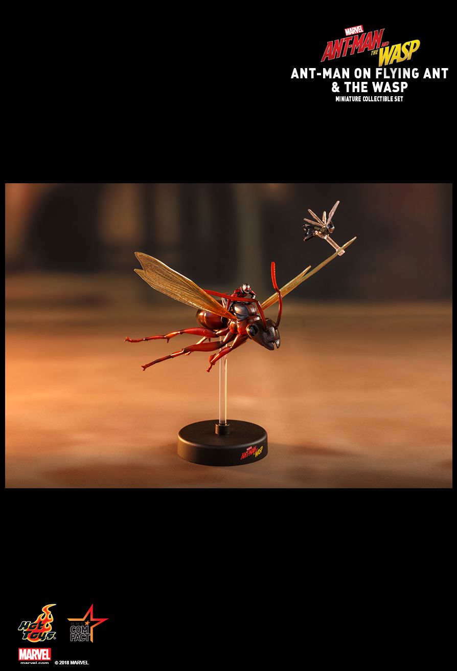 Hot Toys MMSC004 ANT-MAN AND THE WASP - ANT-MAN ON FLYING ANT AND THE WASP