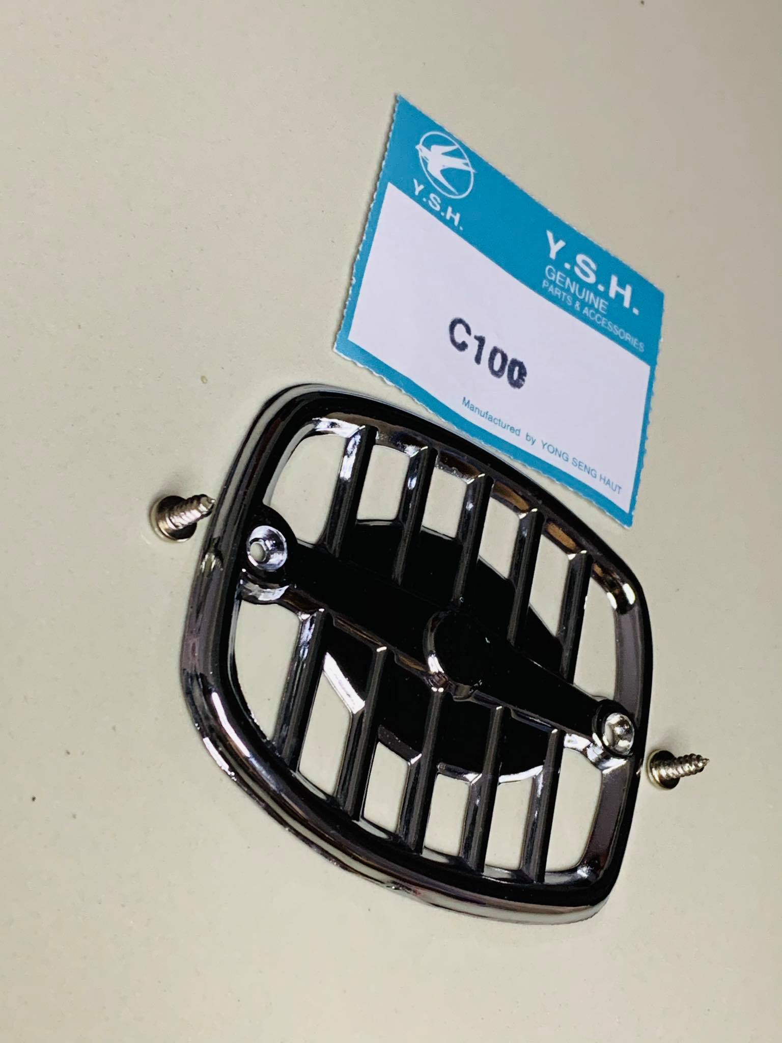 ปิดแตรc100 ปิดแตรซี100 พลาสติกชุบ