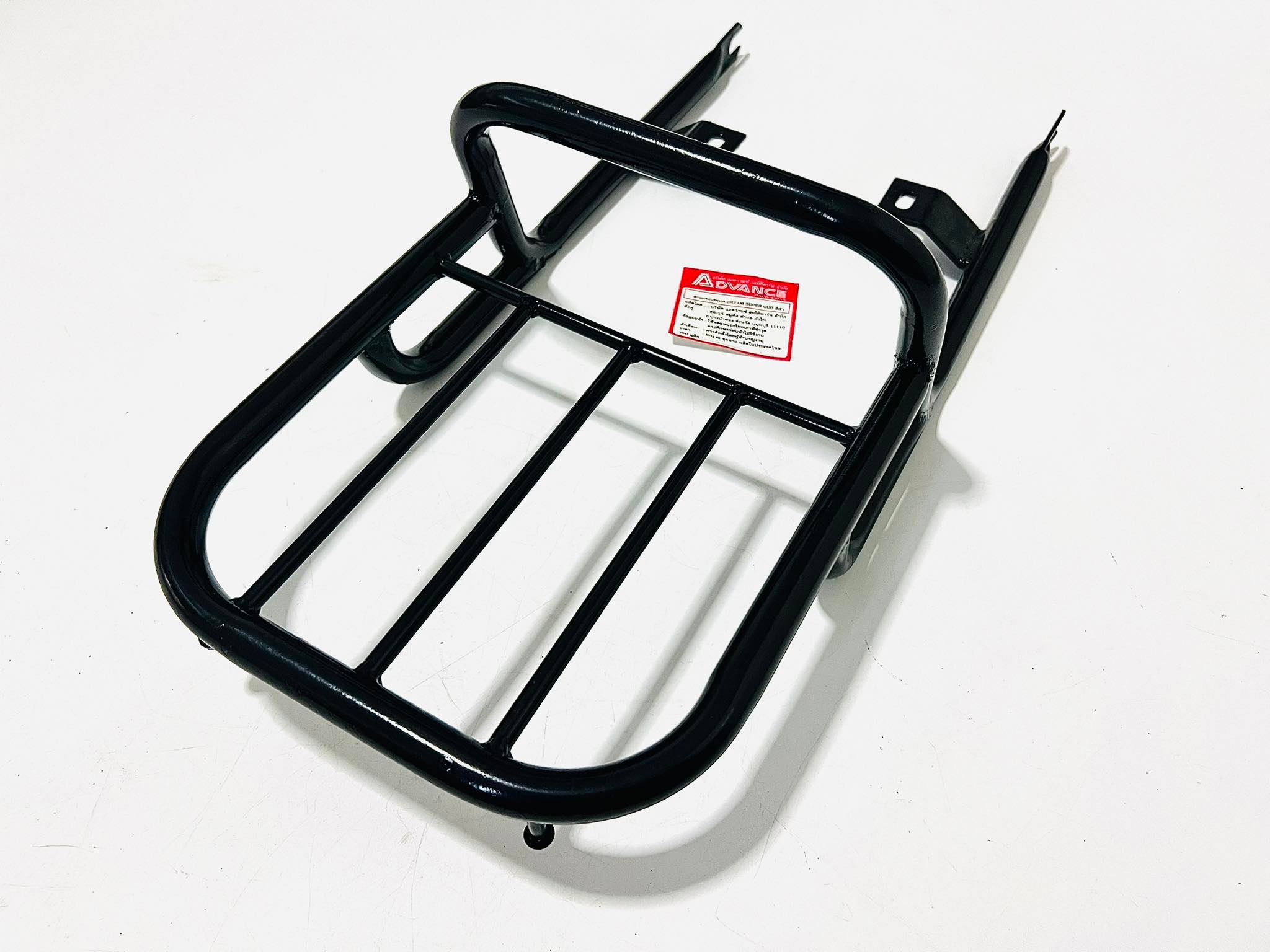 ตะแกรงท้ายดรีมซูปเปอร์คลับปี2018 สีดำ(แบบวางกล่องได้)