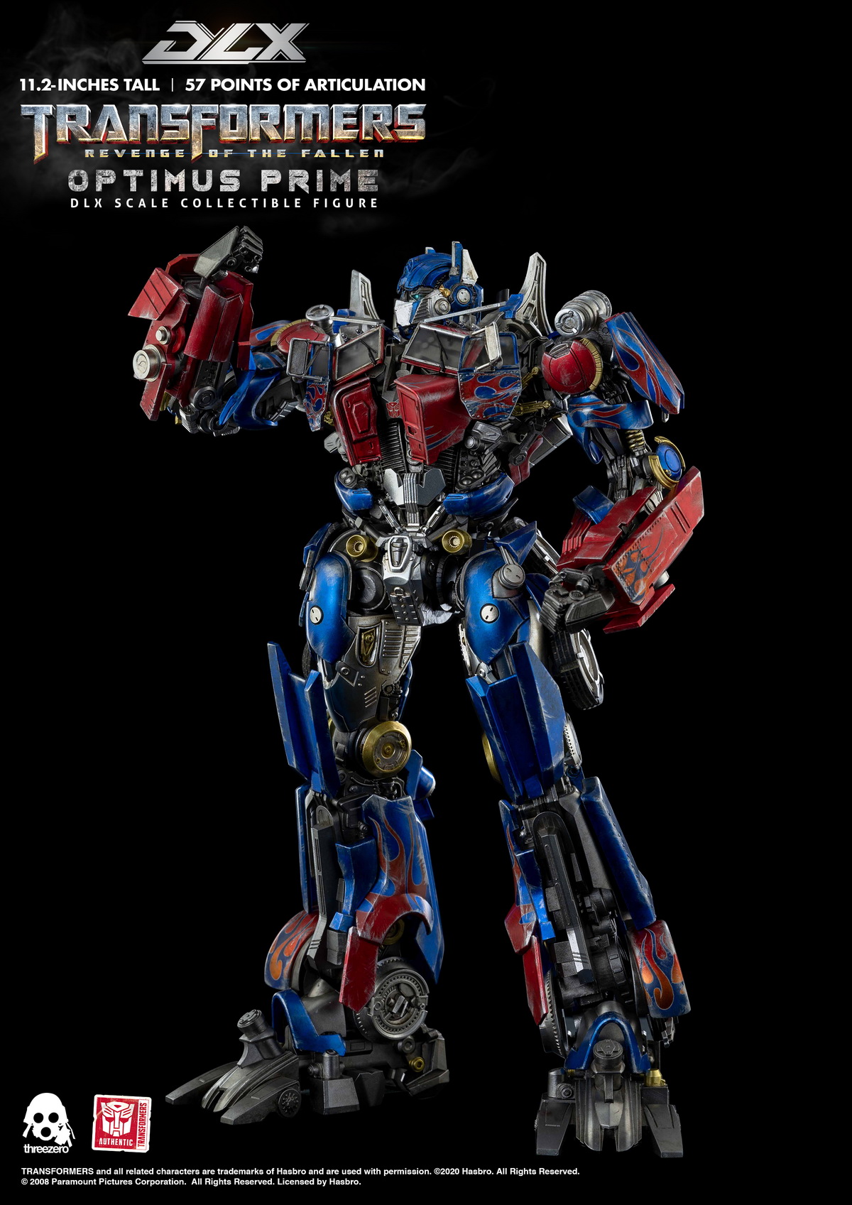 threezero 3Z0163 DLX Transformers: Revenge of the Fallen - Optimus Prime