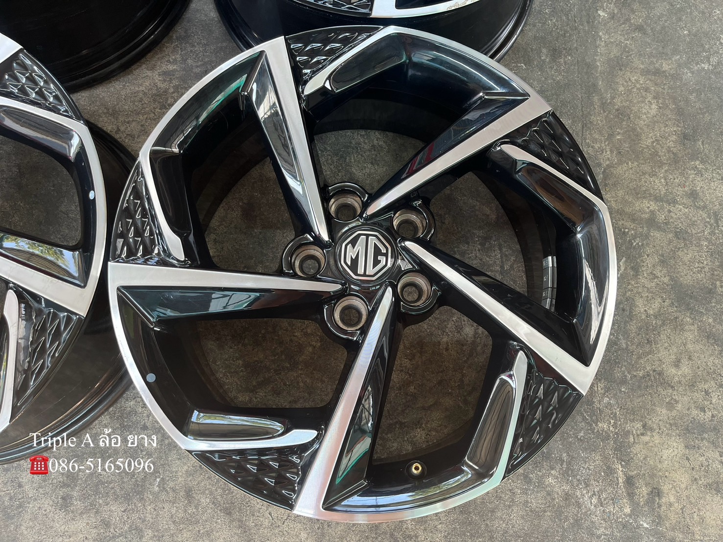 ✨ล้อแม็ก 5รู112✨MG5 ตัวท็อป ขอบ 17