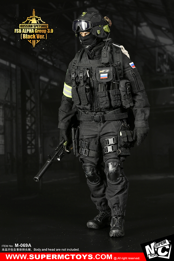 SUPERMCTOYS M-069A / M-69B Russian Spetsnaz - FSB Alfa Group 3.0