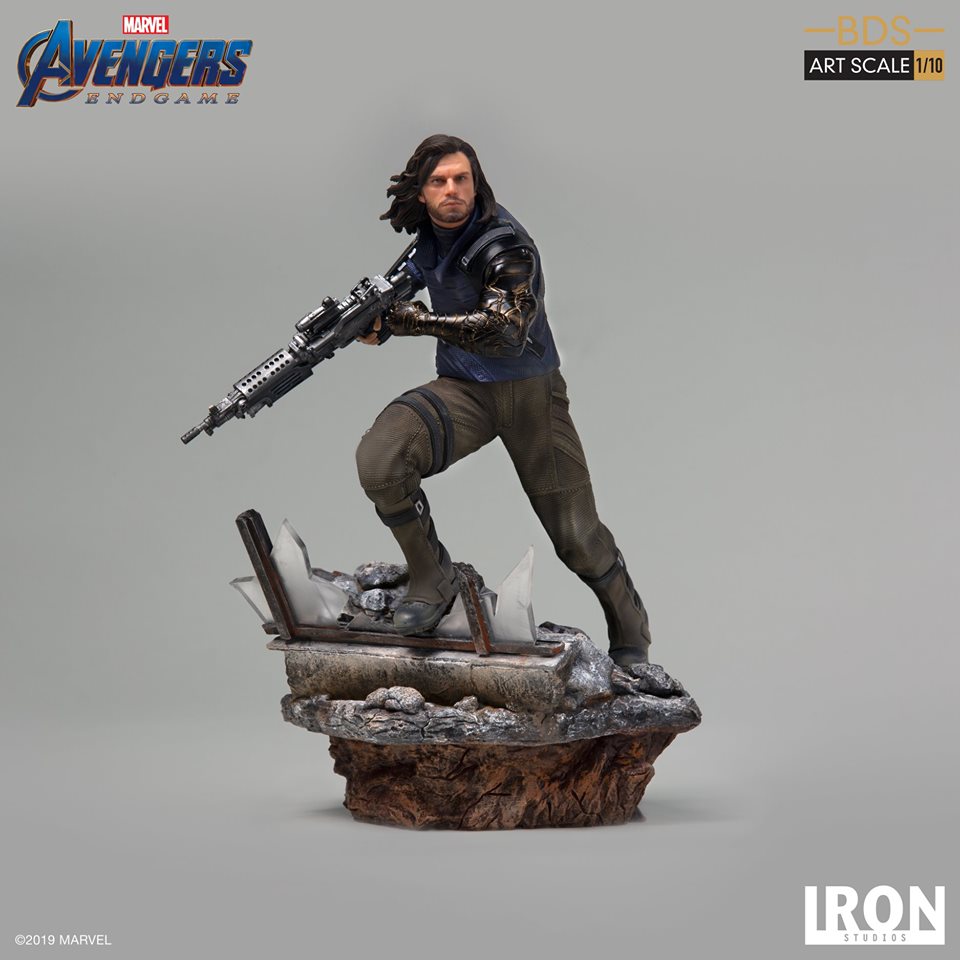 Iron Studios BDS Art Scale 1/10 Avengers: Endgame - Winter Soldier