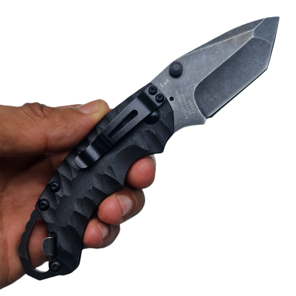 มีดพับ Kershaw Shuffle II Tanto 8750 ขนาด 6.3 นิ้ว (16 ซม.) สีดำ
