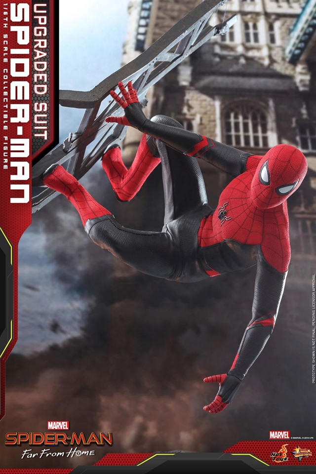 Hot Toys MMS542 Spider-Man: Far From Home - Spider-Man (Upgraded Suit)
