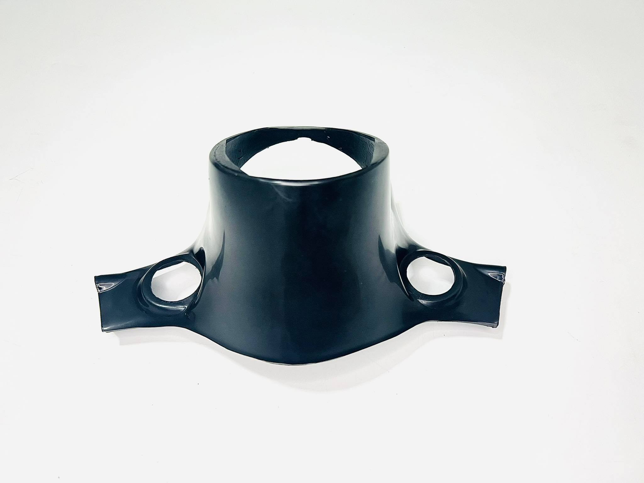 ครอบใต้แฮนด์ c50 c65 สีดำ รุ่นแฮนด์ตรง บ17