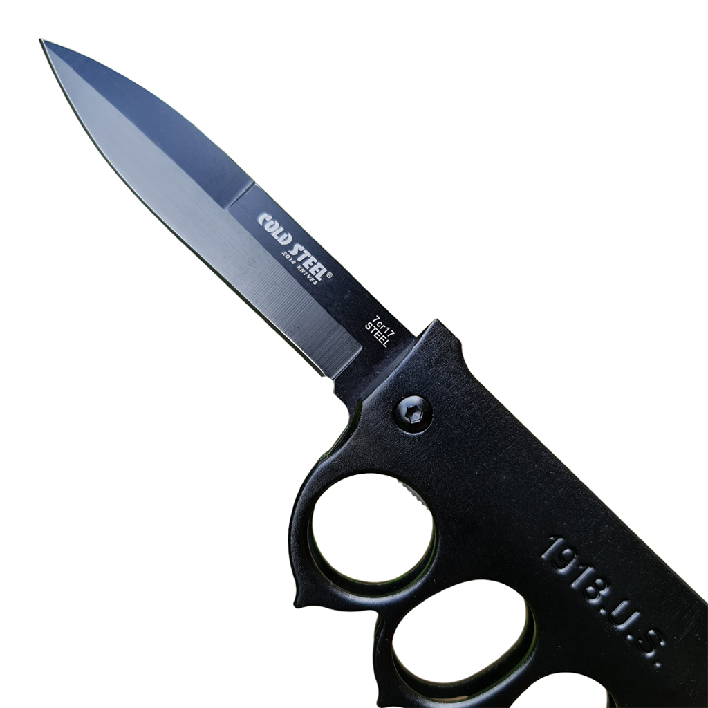 มีดสนับมือ มีดพับสนับมือ Cold Steel - Knuckle 1918.U.S. ขนาด 8.6 นิ้ว (21.8 ซม.)