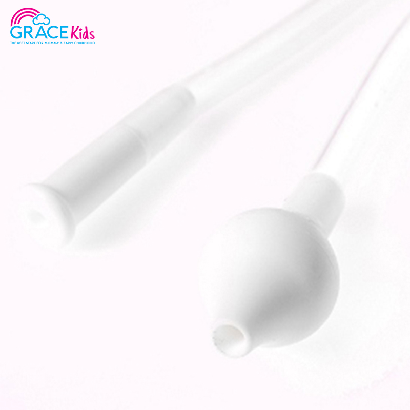GRACEKIDS (เกรซคิดส์) ที่ดูดน้ำมูก แบบสายยาว ปลายซิลิโคนนิ่ม ไม่ทำให้ลูกน้อยเจ็บโพรงจมูก