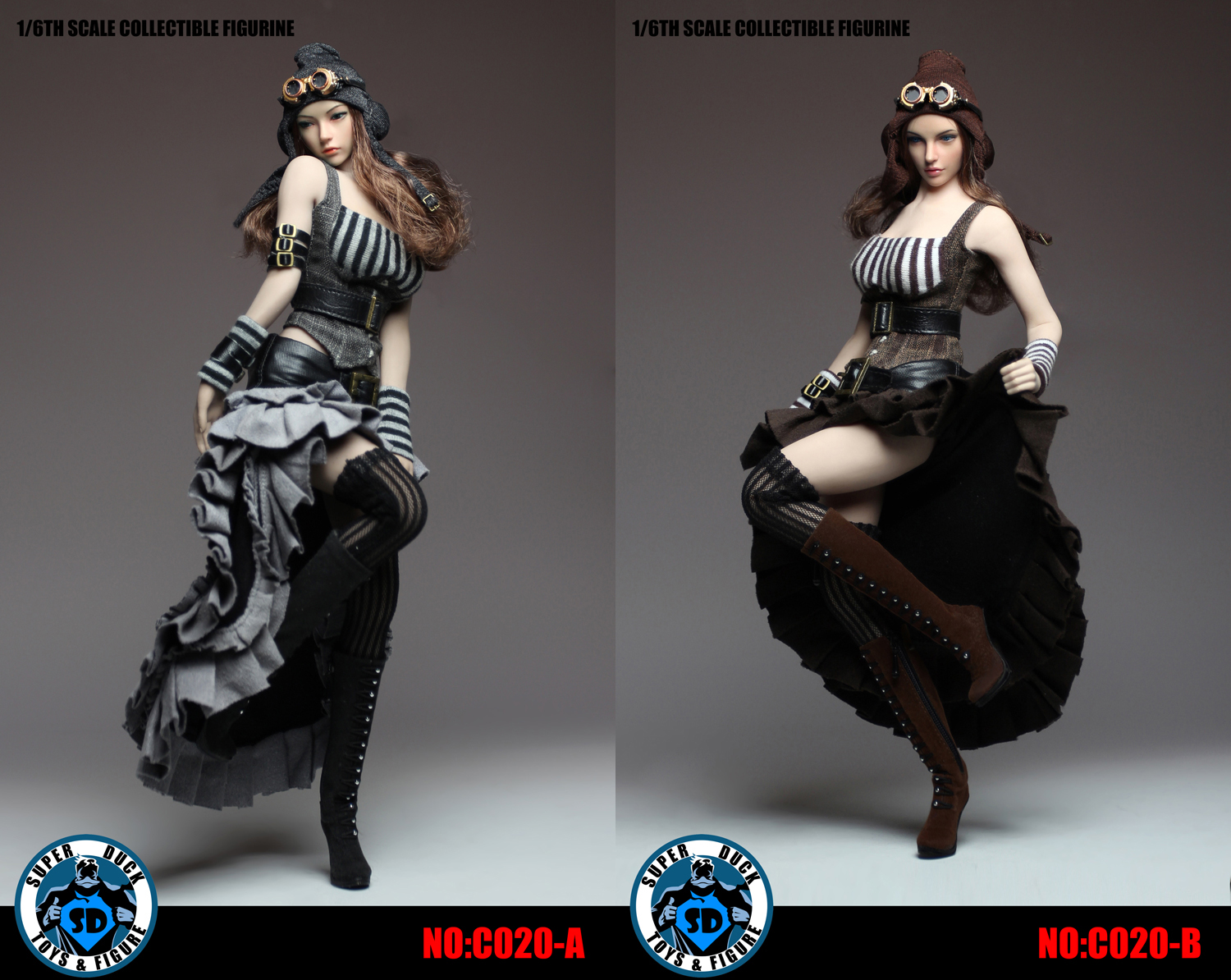 SUPER DUCK C020A / C020B Female steam punk