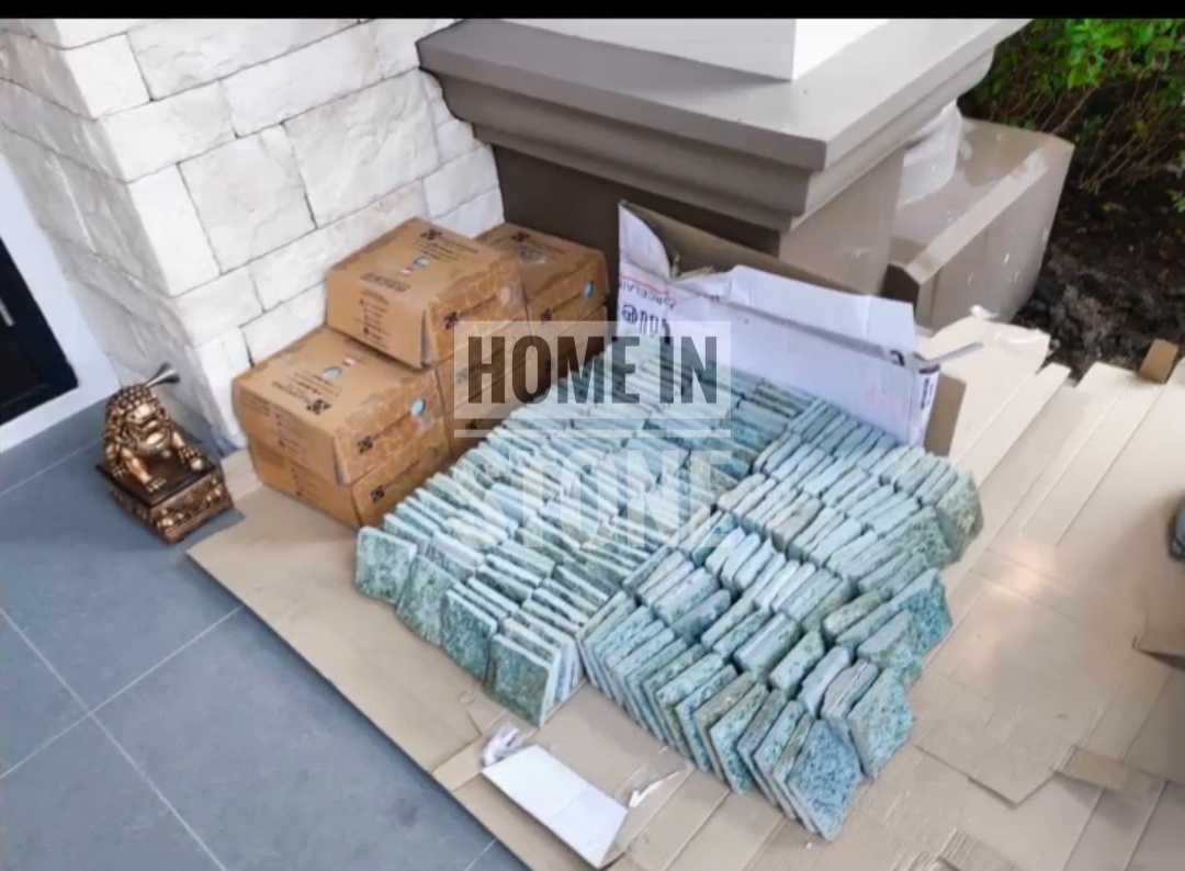 หินปูสระว่ายน้ำ Green Sukabumi Natural