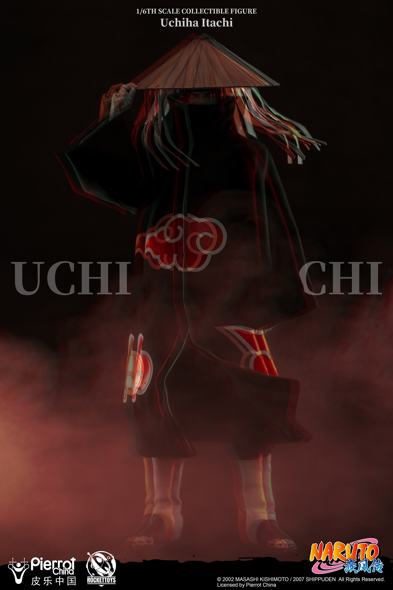 ROCKETTOYS ROC-003 1/6 NARUTO - UCHIHA ITACHI