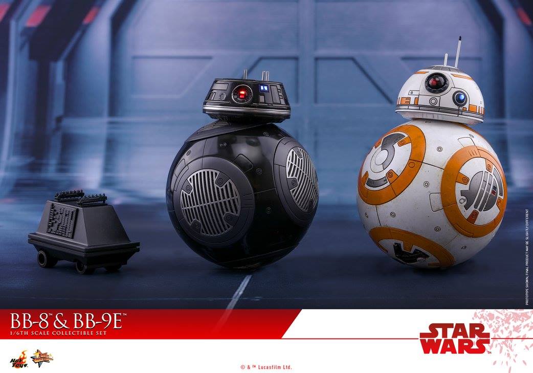 Hot Toys MMS442 STAR WARS: THE LAST JEDI - BB-8 & BB-9E