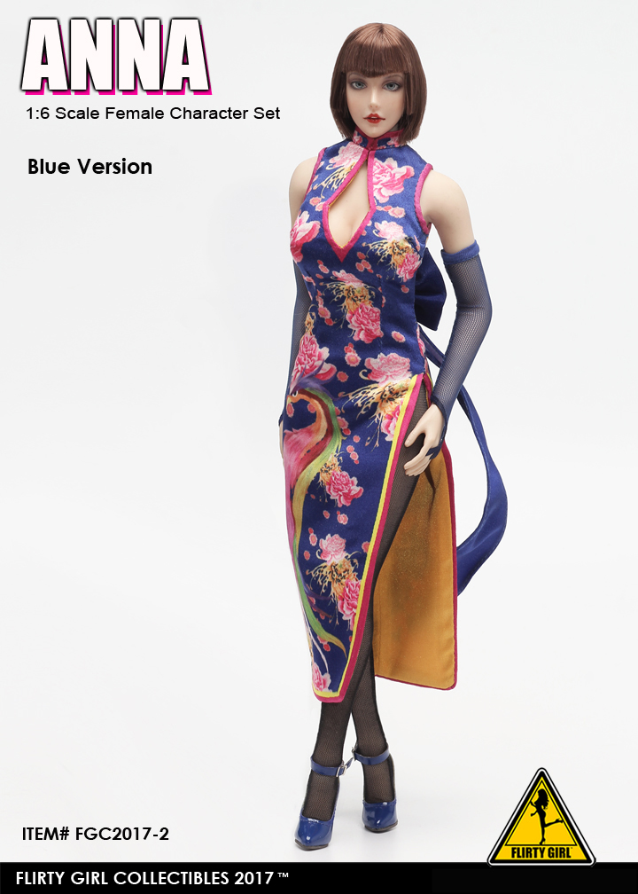 Flirty Girl FGC2017-1, FGC2017-2 Female Character Set