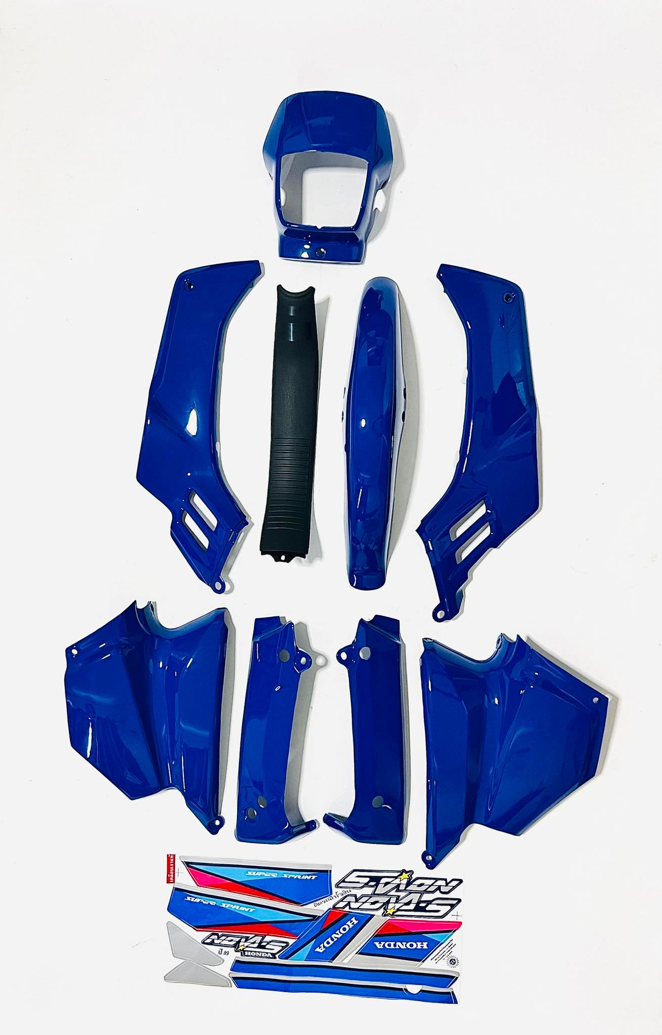 ชุดสีโนวาs nova s โช๊คคู่ พร้อมสติ๊กเกอร์