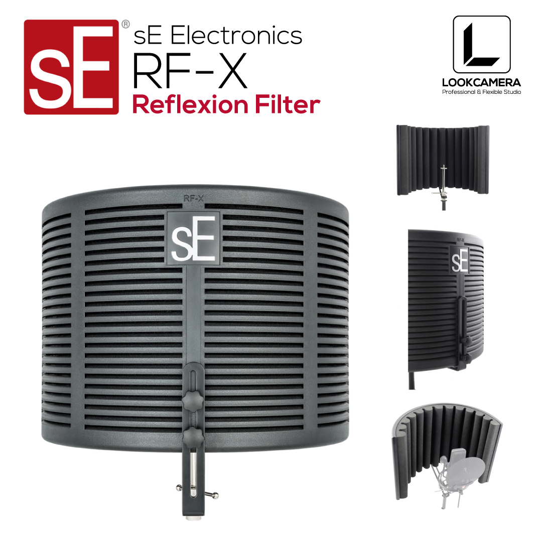 sE Electronics RF-X อุปกรณ์สำหรับกรองเสียงอะคูสติก สำหรับงานบันทึกเสียงอย่างมืออาชีพ