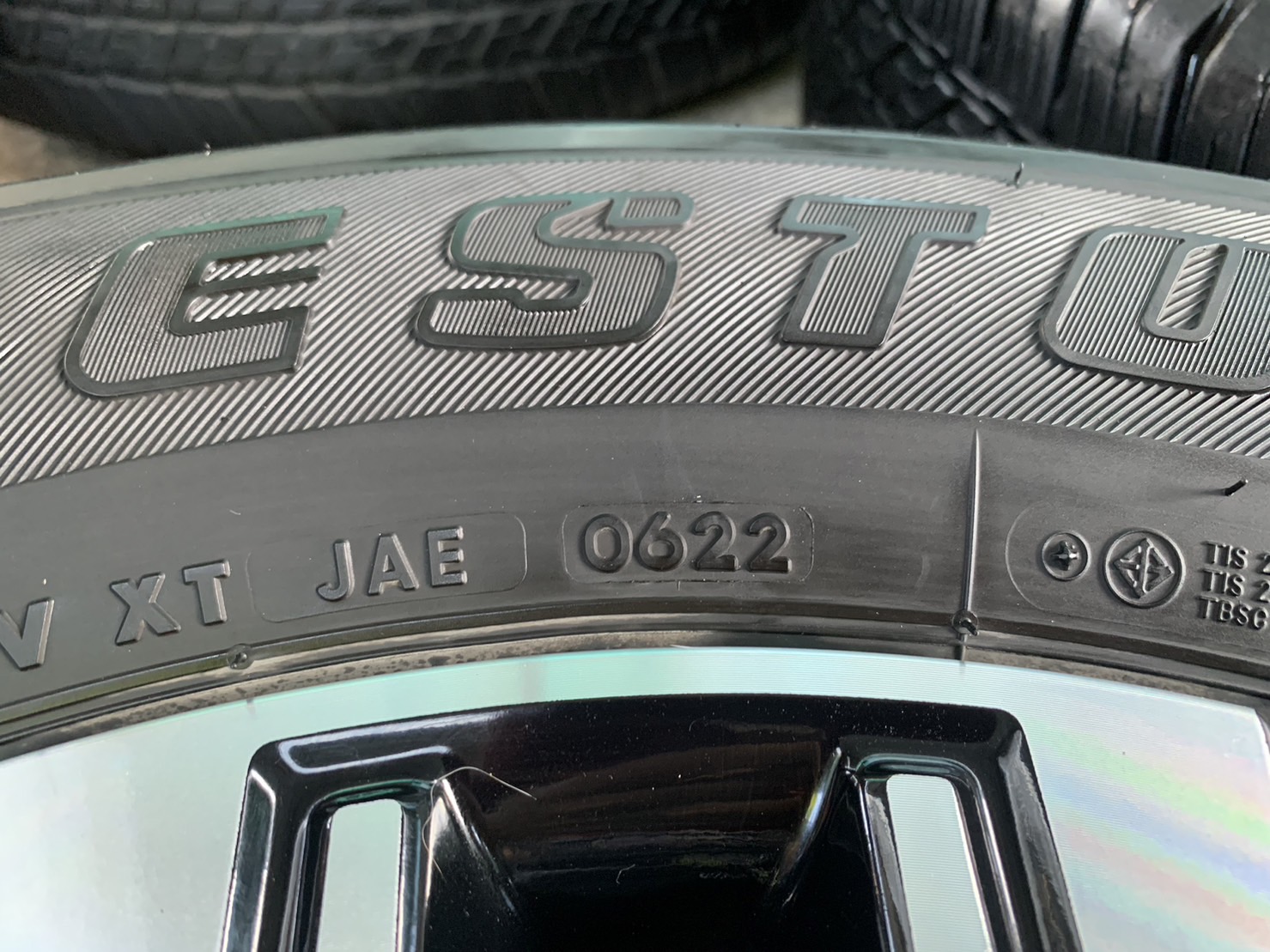 ✨ล้อแม็ก✨Mitsu Pajero รุ่นใหม่ ขอบ 18 ดำหน้าเงา พร้อมยาง 265-60-18 Bridgestone💥ปี 22💥