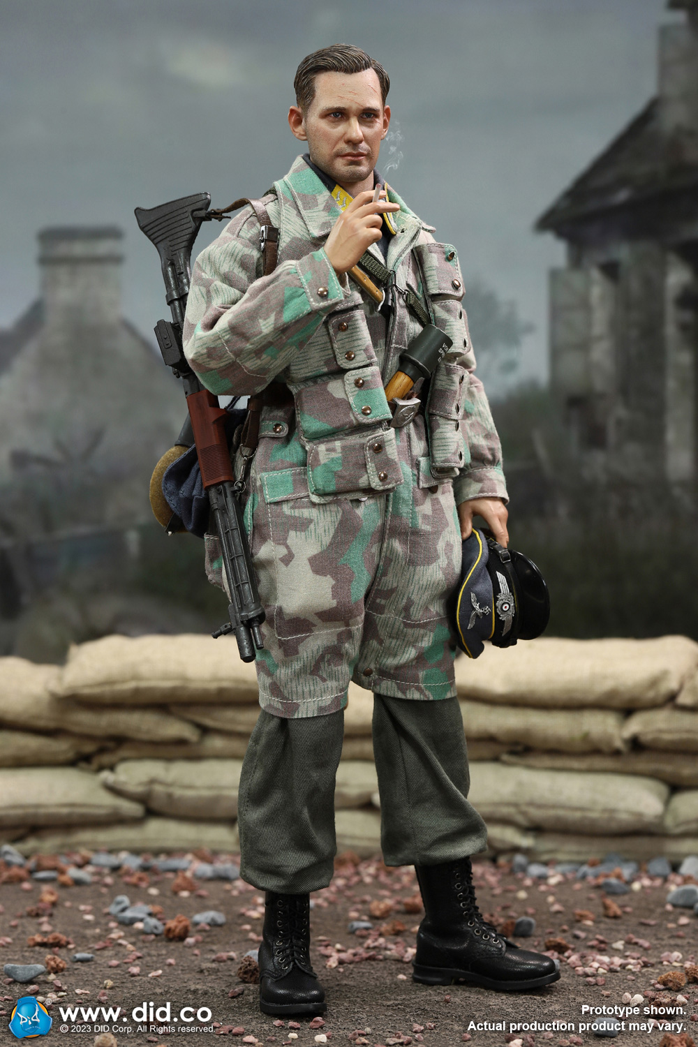 DID D80168 1/6 DID 20th Anniversary Edition: WWII German Fallschirmjager - Axel