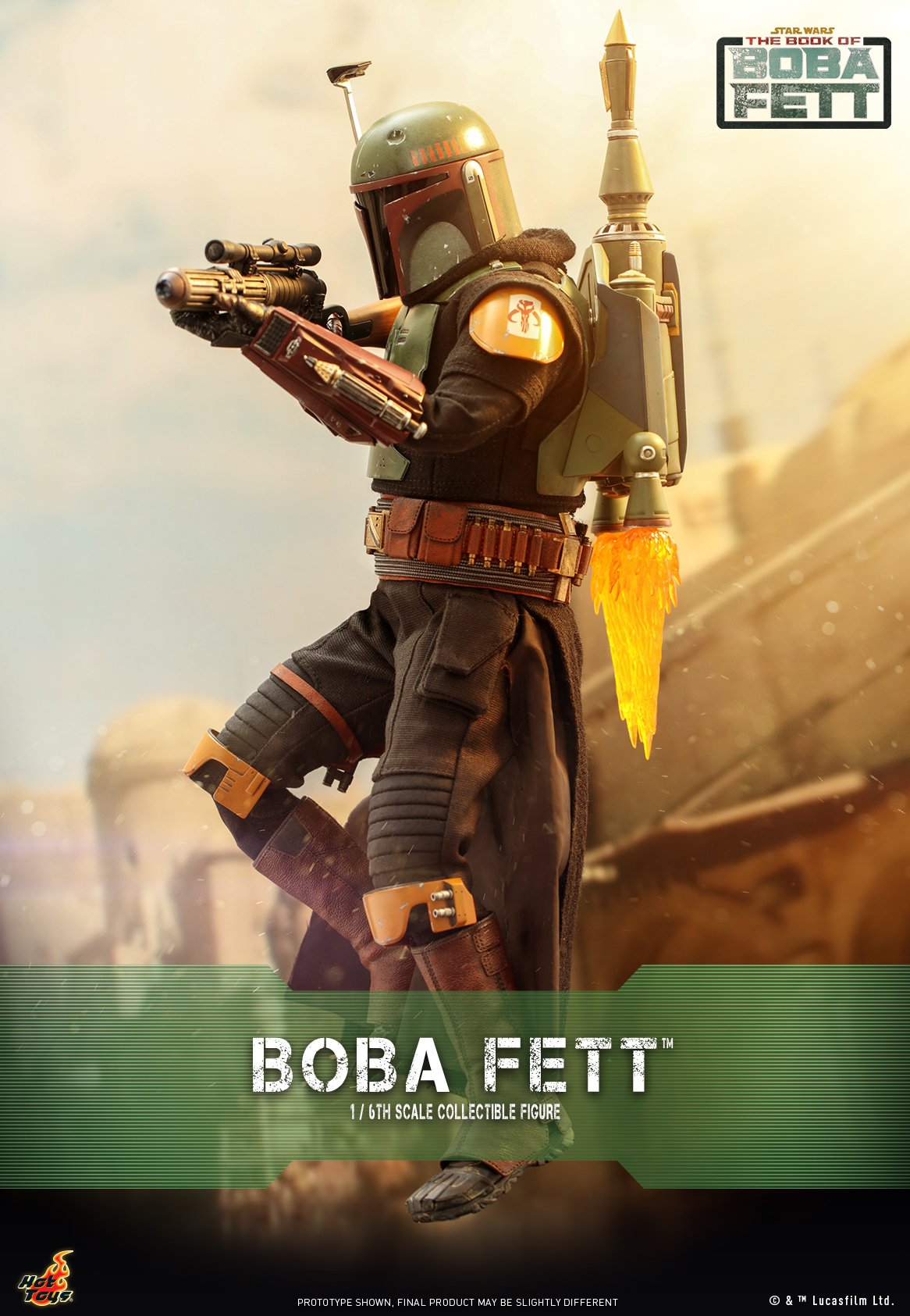 Hot Toys TMS078 1/6 Star Wars: The Book of Boba Fett™ - Boba Fett™