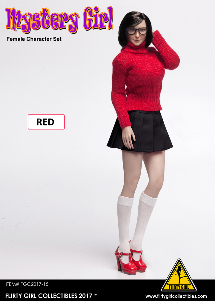 FLIRTY GIRL COLLECTIBLES FGC2017-12-15 "MYSTERY GIRL" Female Character