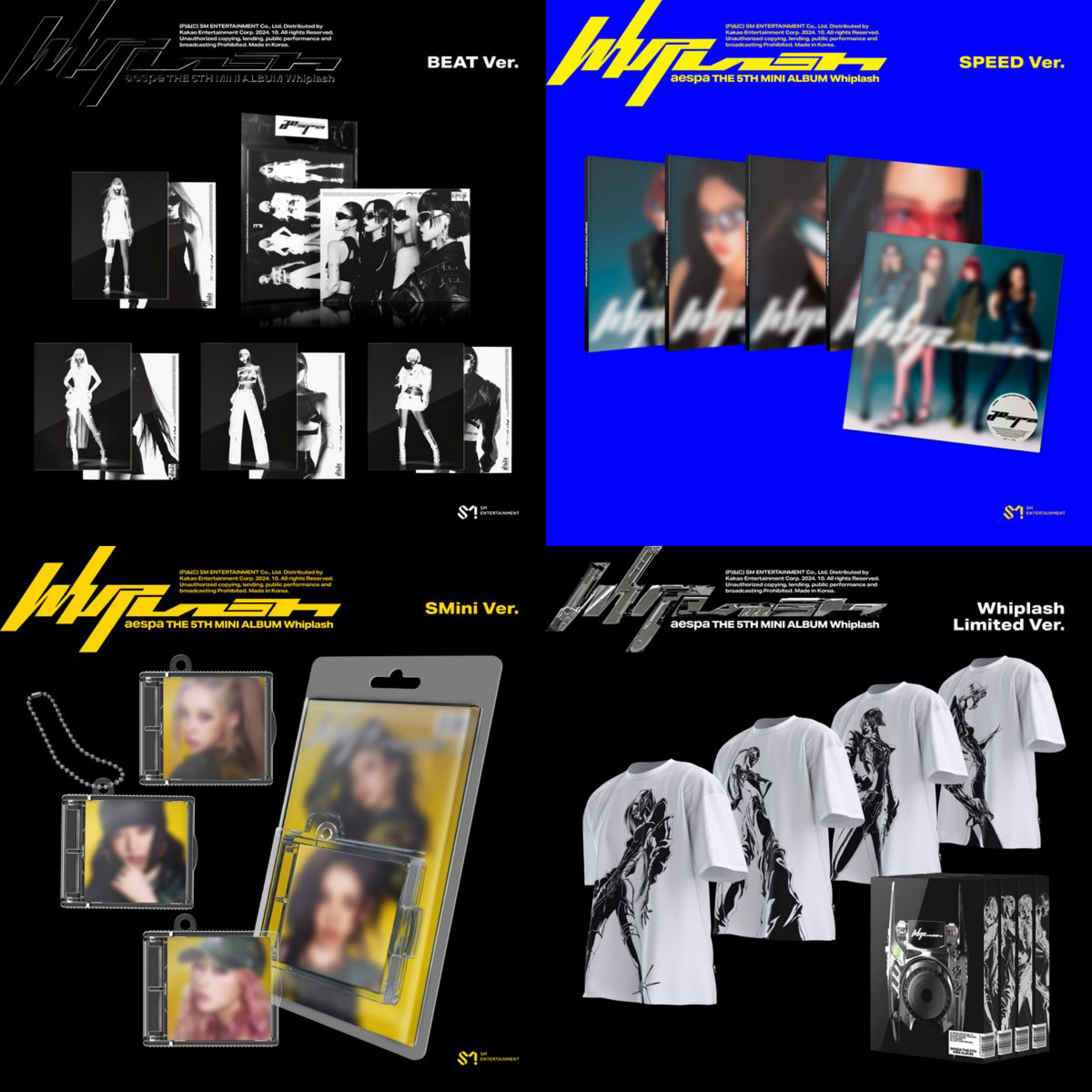 [รับกด+นำเข้าสินค้า] aespa - 5th Mini Album Whiplash