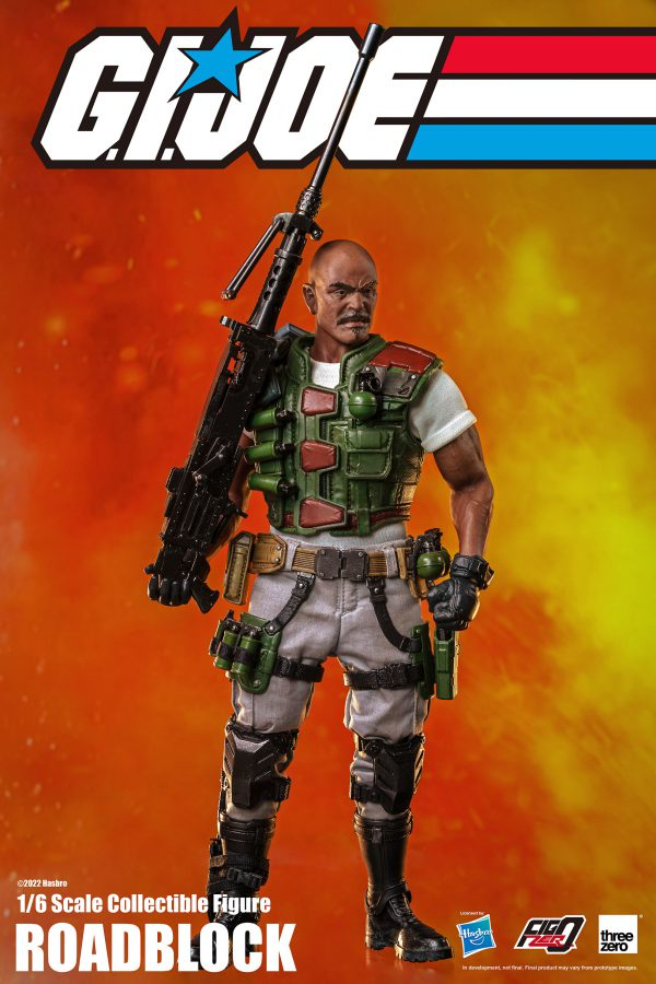 Threezero 3Z03470W0 1/6 G.I. Joe - Roadblock