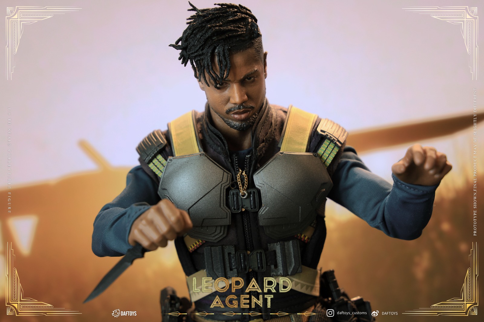 DAFTOYS F018 1/6 Leopard Agent