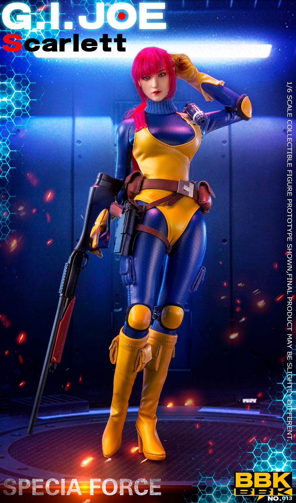 BBK BBK013 1/6 G.I.JOE Scarlett