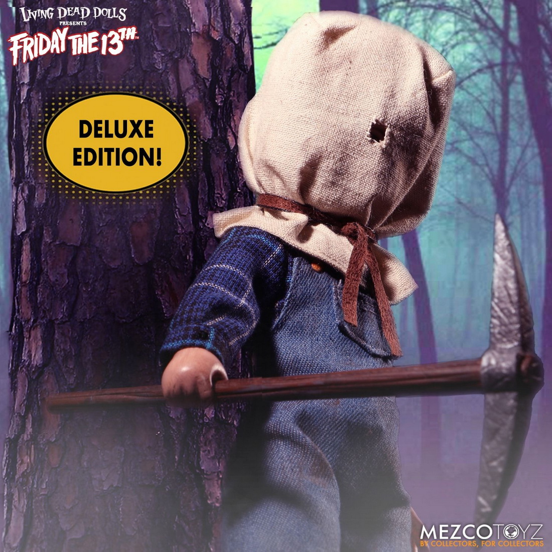 Mezco Toyz 99570 Living Dead Dolls: Friday The 13th Part II - 1/12 Jason Voorhees (Deluxe Edition)
