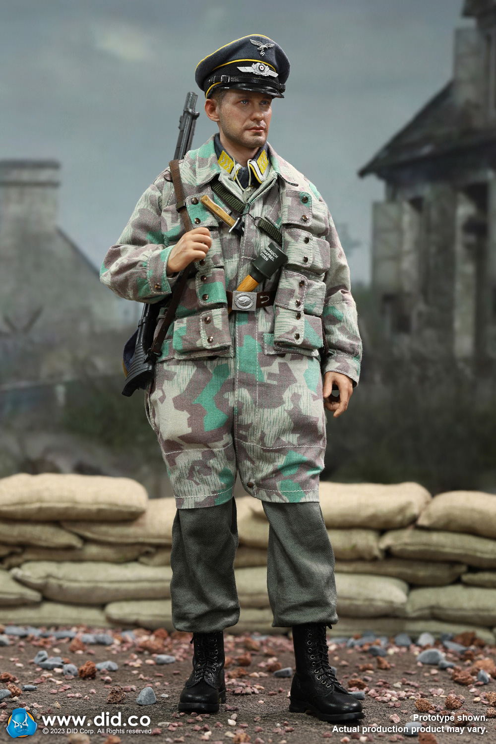 DID D80168 1/6 DID 20th Anniversary Edition: WWII German Fallschirmjager - Axel