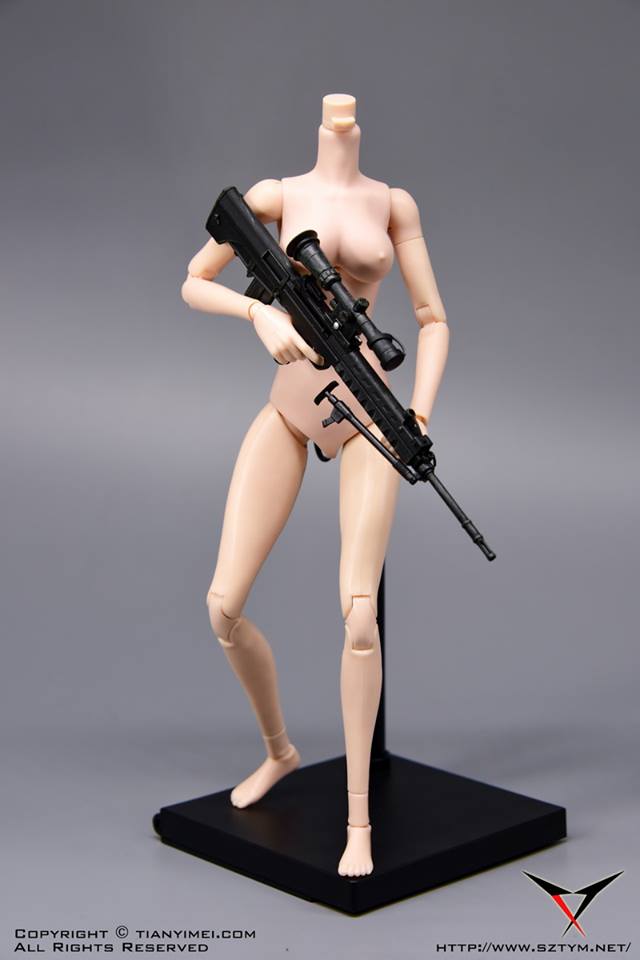 Technic Toys 1/6 Female body “Mermaid Posture” single pack(Non Boxed)3 colours